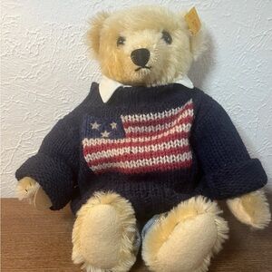 Ralph Lauren Polo & Steiff Bear Highly collectible